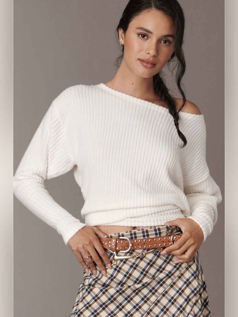 Anthropologie Pilcro Long-Sleeve Cozy Top NWT